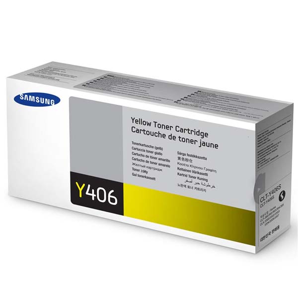 Samsung toner bar CLT-Y406S/ELS pro CLP-360/CLP-365 CLX-3300/CLX-3305 - yellow -