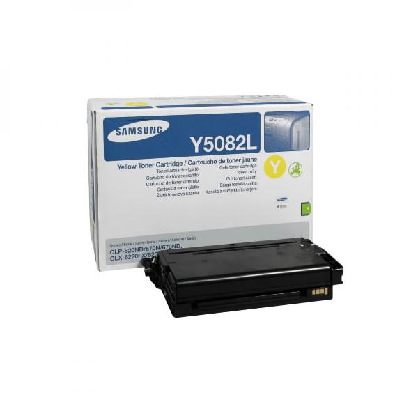 Samsung toner bar CLT-Y5082L pro CLP-620/670 yellow - 4000str.