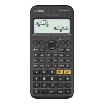 Casio Kalkulačka FX 350 CE X, černá, školní