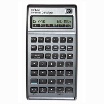 Kalkulačka HP, F2234AA, stříbrná, finanční