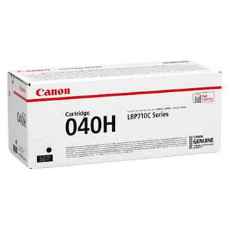 Canon originální toner 040H, black, 12500str., 0461C001, high capacity, Canon imageCLASS LBP712Cdn,i-SENSYS LBP710Cx, LBP712Cx, O