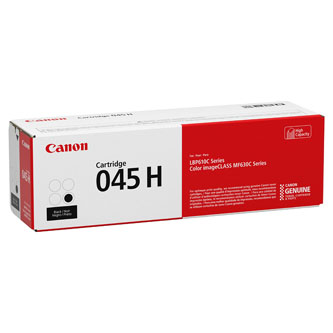 Canon originální toner 045HBK, black, 2800str., 1246C002, high capacity, Canon LBP613Cdw, 611Cn, MFP635Cx, 633Cdw, 631Cn, O