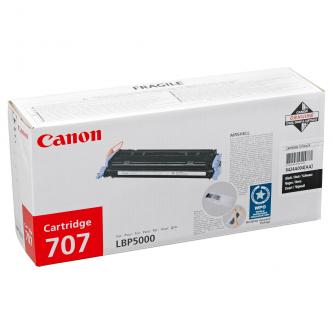 Canon originální toner CRG707, black, 2500str., 9424A004, Canon i-SENSYS LBP5000,5100,5101, O