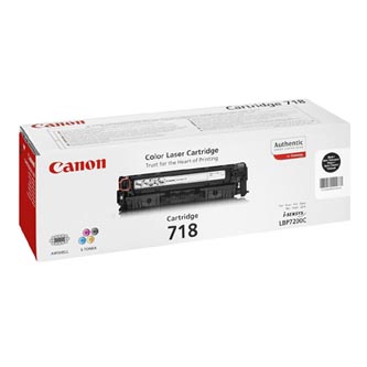 Canon toner CRG-718Bk - Twin pack (CRG718BK)