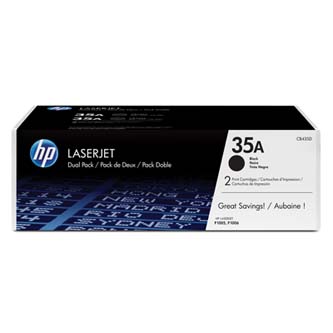 HP CB435AD pro LJ P1005, P1006 černý - 2 pack