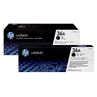 HP CB436AD pro LJ P1505, M1120,M1522 černý - 2 pack