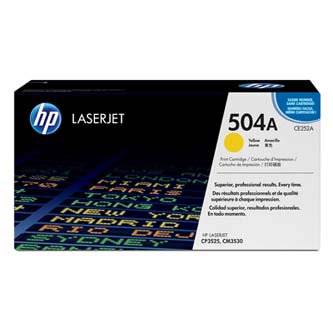 HP CE252A Toner Cart Yellow pro HP CLJ CP3525 (cca 7000 stran)