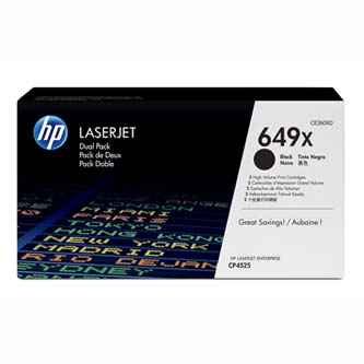 Toner HP CE260XD pro HP CLJ CP4525, High Capacity černý - 2 pack