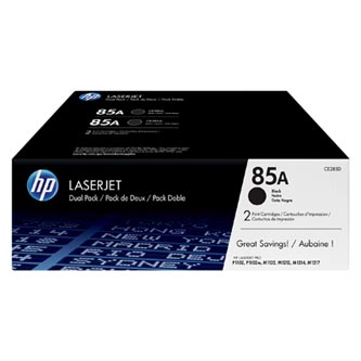 Toner HP CE285AD pro LJ P1102, P1102w (2 x 1600str) černý