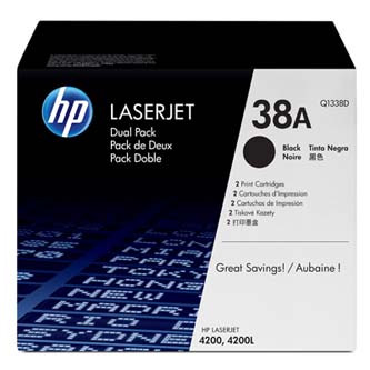 Toner HP Q1338D pro LJ 4200 2-pack (2 x12000 stran) černý