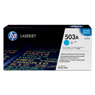 HP Q7581A Toner Cart Cyan pro HP CLJ 3800