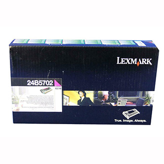 Lexmark originální toner 24B5702, magenta, 10000str., high capacity, return, Lexmark XS748, XS748de, O