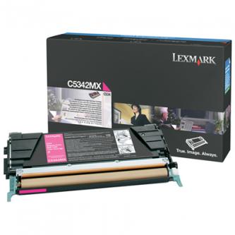 Lexmark originální toner C5342MX, magenta, 7000str., Lexmark C534x, O
