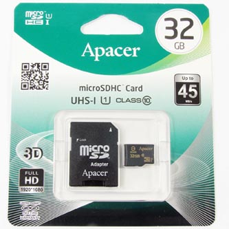 Apacer paměťová karta Secure Digital, 32GB