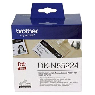 Brother papírová role bílá, 1 ks, DKN55224, pro tiskárny štítků