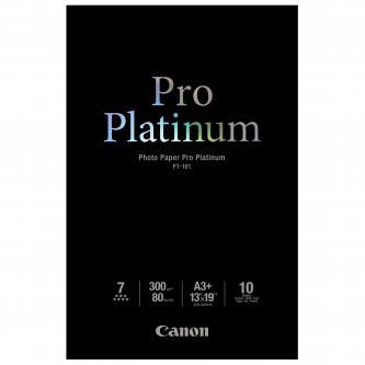 Canon Photo Paper Pro Platinum, foto papír, lesklý, bílý, A3+, 13x19", 300 g/m2, 10 ks, PT-101 A3+, inkoustový