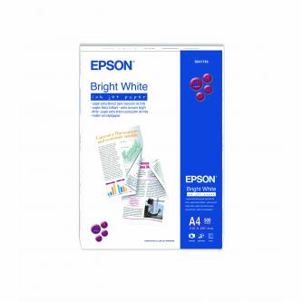 Epson Bright White Ink Jet Paper, bílá, 500, ks C13S041749, pro inkoustové tiskárny, 210x297mm (A4), A4, 90 g/m2