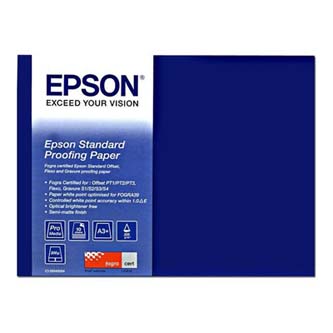 Epson Standard Proofing Paper, foto papír, polomatný, bílý, A3+, 205 g/m2, 100 ks, C13S045005, inkoustový