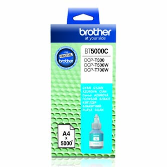 Brother originální ink BT-5000C, cyan, 5000str., Brother DCP T300, DCP T500W, DCP T700W