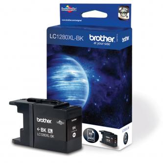 Brother originální ink LC-1280XLBK, black, 2400str., high capacity, Brother MFC-J6910DW