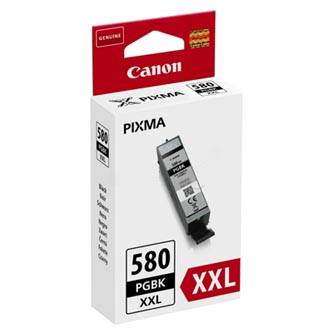 Canon originální ink PGI-580PGBK XXL, black, 25.7ml, 1970C001, very high capacity, Canon PIXMA TR7550, TR8550, TS6150, TS8150, TS9
