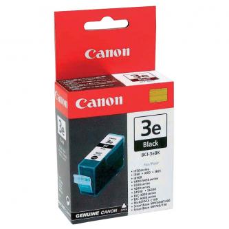 Canon originální ink BCI3eBK, black, blistr s ochranou, 500str., 27ml, 4479A297, 4479A277, Canon BJ-C6000, 6100, 6200, S400, 450