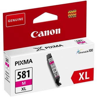 Canon originální ink CLI-581M XL, magenta, 8,3ml, 2050C001, very high capacity, Canon PIXMA TR7550,TR8550,TS6150,TS6151,TS8150,TS8
