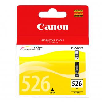Canon originální ink CLI526Y, yellow, blistr s ochranou, 9ml, 4543B006, Canon Pixma  MG5150, MG5250, MG6150, MG8150