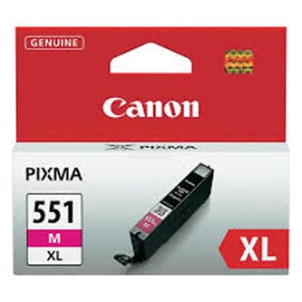 Canon originální ink CLI551M XL, magenta, blistr, 11ml, 6445B004, high capacity, Canon PIXMA iP7250, MG5450, MG6350