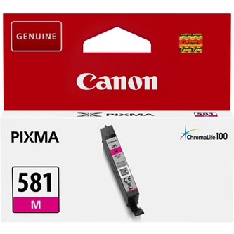 Canon originální ink CLI581 M, magenta, 5,6ml, 2104C001, Canon PIXMA TR7550, TR8550, TS6150, TS6151, TS8150, TS81