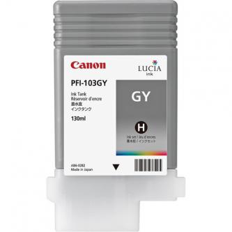 Canon originální ink PFI103GY, grey, 130ml, 2213B001, Canon iPF-5100, 6100