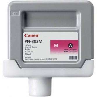 Canon originální ink PFI303M, magenta, 330ml, 2960B001, Canon iPF-810, 820