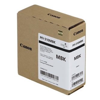 Canon originální ink PFI310MBK, matte black, 330ml, 2358C001, Canon TX-2000, TX-3000, TX-4000