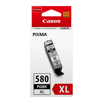 Canon originální ink PGI-580PGBK XL, black, 400str., 18.5ml, 2024C005, Canon PIXMA TS6251,TS6350,TS8251,TS8350,TS8352,TS9550