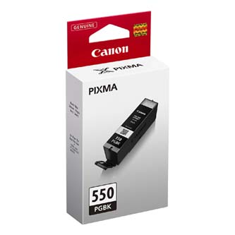 Canon originální ink PGI550BK, black, 15ml, 6496B001, Canon Pixma 7250, MG5450, MG6350, MG7550