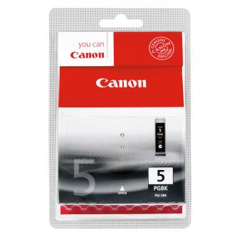 Canon originální ink PGI5BK, black, blistr s ochranou, 360str., 26ml, 0628B029, 0628B006, Canon iP4200, 5200, 5200R, MP500, 800