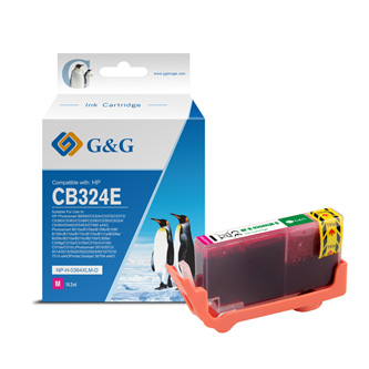 G&G kompatibilní ink s CB324EE, magenta, 750str., NP-H-0364XLM(HP364, pro HP Photosmart B8550, C5380, D5460