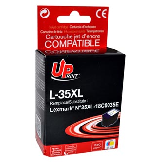 UPrint kompatibilní ink s 18C0035E, #35XL, color, 21ml, L-35XL, pro Lexmark Z815, Z818, X5250, 5260, 5210, P915, P6250