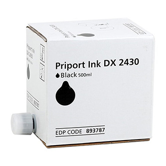 Ricoh originální ink 893787, cena za 1 ks typ black, 817222, 5ks, Ricoh DX2330, DX2430