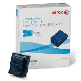 Xerox ColorQube Ink pro 8870 cyan (6 STICKS), DMO (17 300str.)