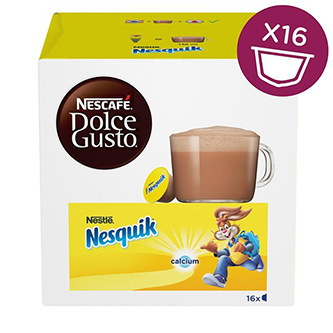 Kávové kapsle Nescafé Dolce Gusto Nesquik, 3x16 kapslí, velkoobchodní balení karton