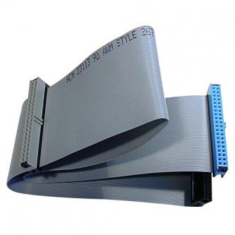 Kabel k hardisku datový ATA 100, 0.62 m, 80 žil, ATA100, šedý, Logo