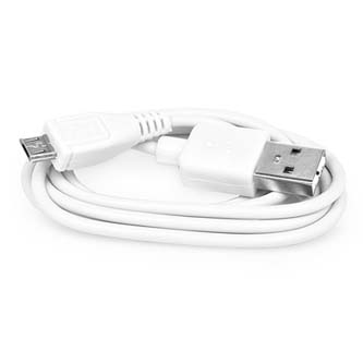 USB kabel (2.0), USB A M - microUSB M, 0.8m