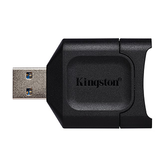 Kingston čtečka USB 3.0 (3.2 Gen 1), MobileLite Plus SD, SD, externí, černá, konektor USB A