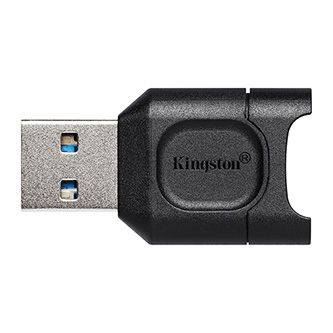 Kingston čtečka USB 3.0 (3.2 Gen 1), MobileLite Plus microSD, microSD, externí, černá, konektor USB A