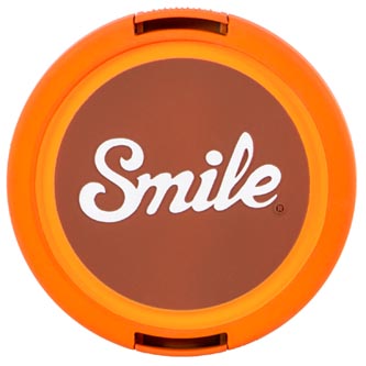 Smile krytka objektivu 70,s Home 55mm, oranžová, 16118
