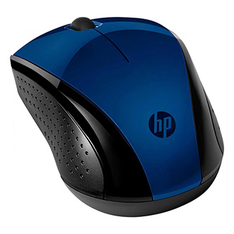 HP Myš 220 Moscow blue, 1600DPI, bezdrátová, optická, 3tl., bezdrátová, blue, Windows 7/8/10, Mac OS 10.3 a novější, a Chrome