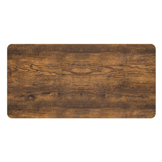 Deska stolu, rustikální hnědá, 150x75x1.8 cm, laminovaná dřevotříska, Powerton
