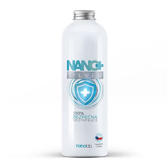 Dezinfekce NANO+ Silver, náhradní náplň, 1000ml, Nanolab