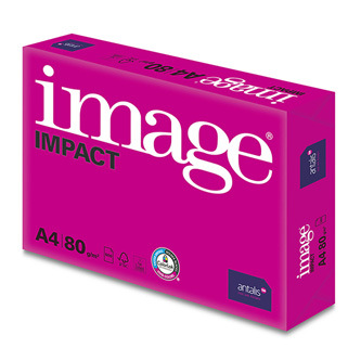 Xerografický papír Image, Impact A4, 80 g/m2, bílý, 500 listů, spec. pro barevný laserový tisk